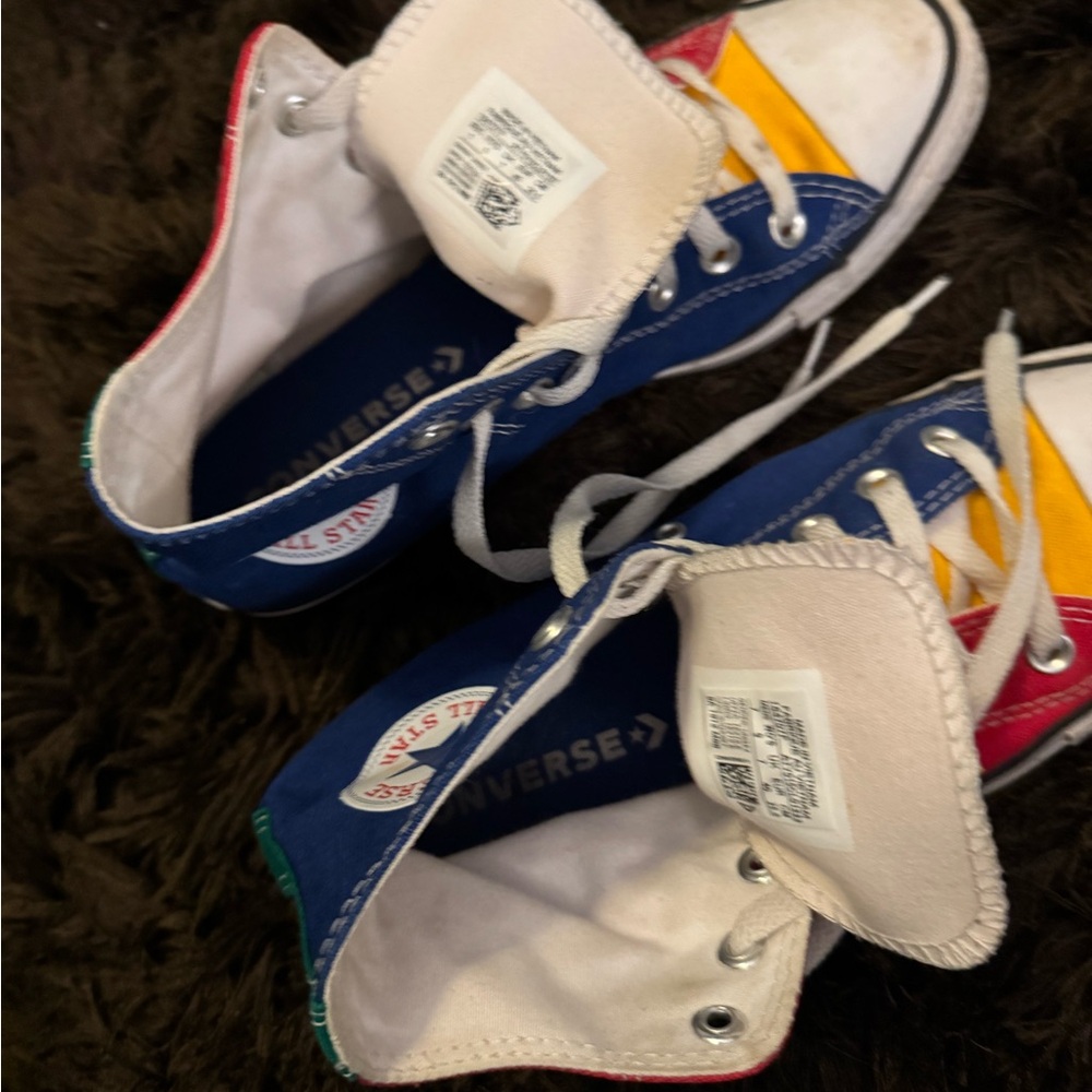 Converse Multicolor High Tops - Picture 5 of 5